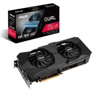 Tarjeta ASUS DUAL AMD Radeon RX 5700 XT EVO OC Edition DUAL-RX5700XT-O8G-EVO